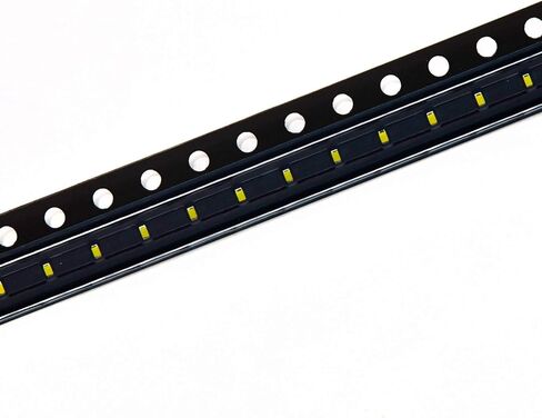 CHANZON 100 pcs SMD 0402 (1mm x 0.5mm) Warm White LED Diode Lights 3V 20mA Lighting Bulb Lamps Electronics Components Indicator Light Emitting Diodes in Saudi Arabia