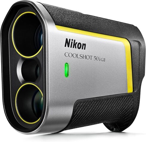 Nikon COOLSHOT 50i GII Golf Rangefinder | Laser rangefinder with Magnet Mount, Slope, OLED Display and 5 Year Warranty | Official Nikon USA Model in Saudi Arabia