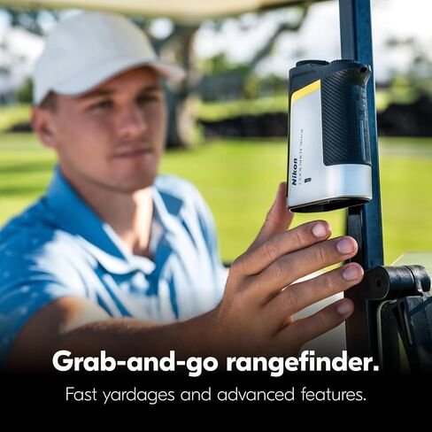 Nikon COOLSHOT 50i GII Golf Rangefinder | Laser rangefinder with Magnet Mount, Slope, OLED Display and 5 Year Warranty | Official Nikon USA Model in Saudi Arabia