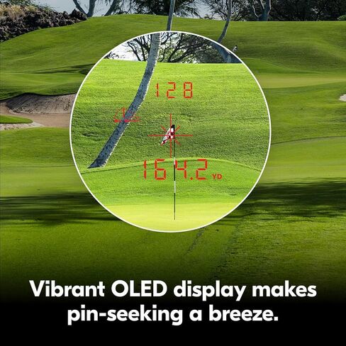 Nikon COOLSHOT 50i GII Golf Rangefinder | Laser rangefinder with Magnet Mount, Slope, OLED Display and 5 Year Warranty | Official Nikon USA Model in Saudi Arabia