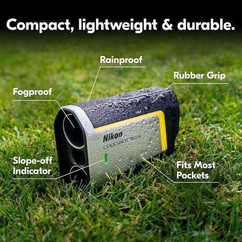 Nikon COOLSHOT 50i GII Golf Rangefinder | Laser rangefinder with Magnet Mount, Slope, OLED Display and 5 Year Warranty | Official Nikon USA Model in Saudi Arabia