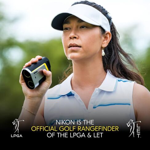 Nikon COOLSHOT 50i GII Golf Rangefinder | Laser rangefinder with Magnet Mount, Slope, OLED Display and 5 Year Warranty | Official Nikon USA Model in Saudi Arabia