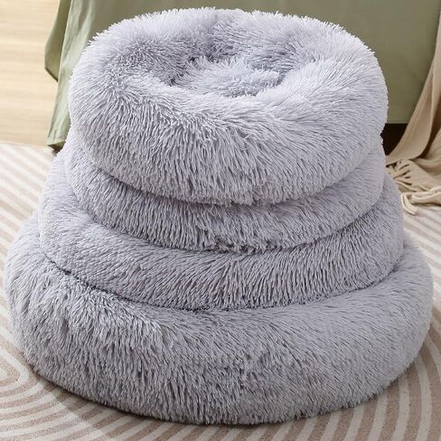Small Dog Bed Cat Bed Sofa Puppy Bed Cute Bed Dog beds beds for Indoor Cats for 3Kg Pet Donut Bed in Saudi Arabia