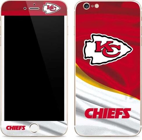 Skinit Skinit Phone Skin متوافق مع iPhone 6/6S Plus - تصميم NFL Kansas City Chief المرخص رسميًا in Saudi Arabia