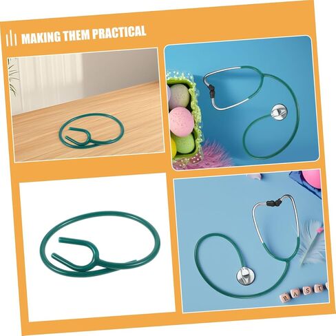 2pcs Replacement Y Tube Stethoscope Tubing Soft PVC Parts for Enhanced Sound Quality Compatible with Stethoscope Brands Easy to Clean and Maintain in Saudi Arabia