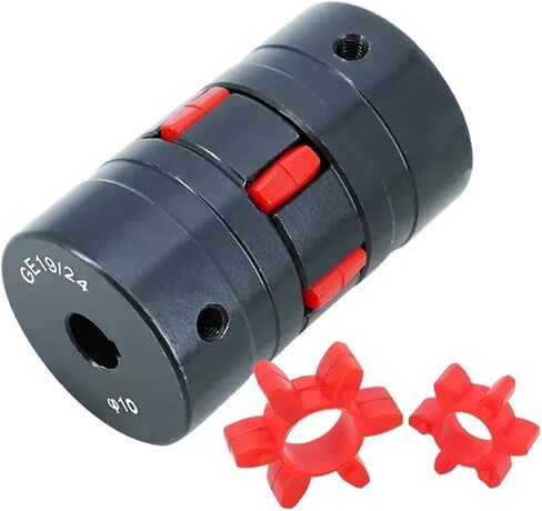 XL0 D30L50 Steel Coupling Inner Hole 8mm-16mm 2 Jaw 45# Steel for CNC Stepper Servo Motor Large Torque 20Nm Connector 1Pcs(XL0-12.7x16) in Saudi Arabia