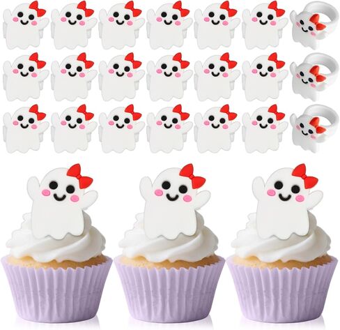 24 PCS Space Astronaut Cupcake Ring Toppers Planet Rocket Spaceship Trip to the Moon Cupcake Picks Space Themed Party Cake Decorations for Kids Birthday Baby Shower Outer Space Themed Party Supplies in Saudi Arabia
