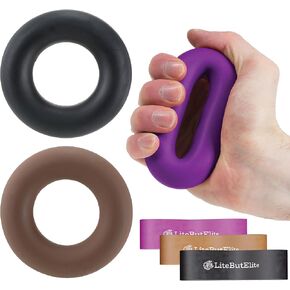 Grip Strength Trainer Kit - Effective Forearm Strengthener for Hand and Finger Exercise, Ideal Exercisers for Gripper Strength and Flexibility in Saudi Arabia