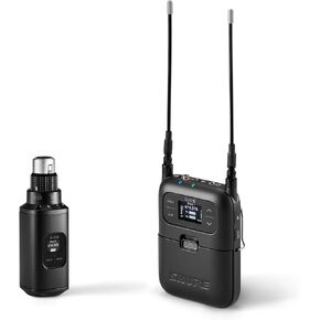 Shure SLXD35 Portable Digital Wireless Plug-On System with SLXD3 Plug-On Transmitter and SLXD5 Single-Channel Portable Receiver | G58 Band (SLXD35-G58) in Kuwait