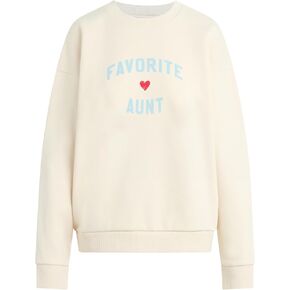 Women's Favorite Aunt Heart Logo Sweatshirt in Kuwait