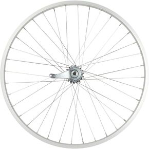 Enix Coaster Brake Brake Wheel 26 × 1.75/2.125 ، الفضة ، 36 متحدثًا ، متحدثًا 14 غرامًا من الفولاذ المقاوم للصدأ in Saudi Arabia