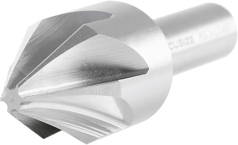 Accusize Industrial Tools 82 Degree 6 Flute H.S.S. Machine Countersink, 8 Pcs, Precision Ground, 0206-1018 | 82 Degree 6 Flute H.S.S. Machine Countersink, 8 Pcs, Angle: 82° in Saudi Arabia