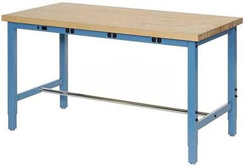 Global Industrial 72 "W × 36" D طاولة عمل قابلة للتعديل ، ساحة الطاقة ، 1-3/4 "حافة مربعة بوس in Saudi Arabia