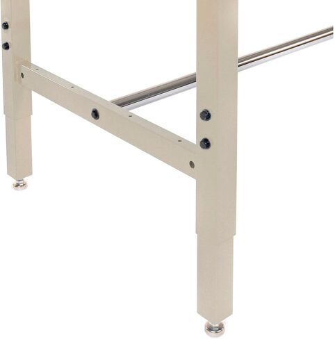 Global Industrial 72" W x 30" D Adjustable Height Workbench, 1-3/4" Thick Maple Top Square Edge, Tan in Saudi Arabia