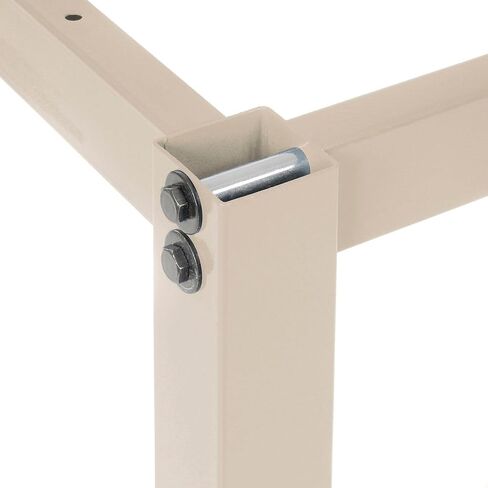Global Industrial 72" W x 30" D Adjustable Height Workbench, 1-3/4" Thick Maple Top Square Edge, Tan in Saudi Arabia
