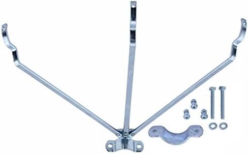 Alta Hollow Hub Fender Braces Chrome ، أحجام متعددة. in Saudi Arabia