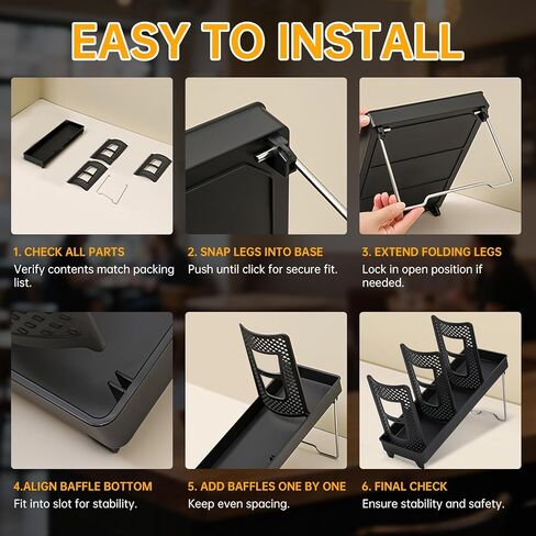 حامل فنجان القهوة ، كوب الورق وحامل الغطاء ، موزع فنجان القهوة القابل للتصرف العالمي لمحطات القهوة والمطعم ، البار ، الاستراحة (صف مزدوج - 6 فتحات) in Kuwait