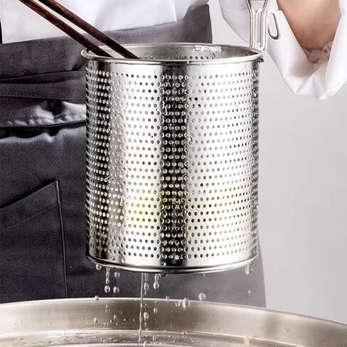 Pasta Cooker Stainless Steel Commercial Pasta Cooker Insert Set - 2/4/6 Holes Stock Pot for Cooking Vegetables, Seafood, Soups, Stews, and Pasta in Saudi Arabia