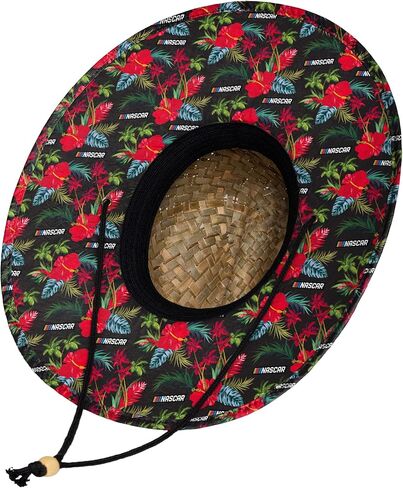 FOCO NASCAR DRIVER FLORAL PRINT Straw Hats in Saudi Arabia