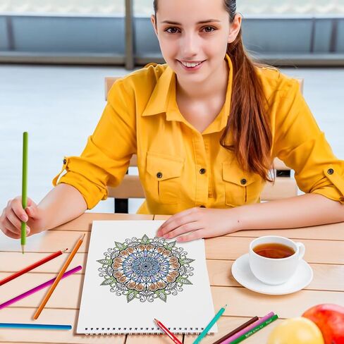 مجموعة كتب التلوين الملهمة Arefugen - 2 حزمة الإجهاد تخفيف والاسترخاء مع كلمات تحفيزية للنساء كتب التلوين الكبار مع أنماط الأزهار للإبداع وهدية عيد ميلاد هادئة in Kuwait