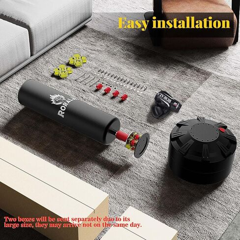 حقيبة اللكم مع قفازات الملاكمة ، حقيبة ثقيلة مستقلة للأطفال البالغين ، رجال يقفون كيس راكب أكياس كحد أقصى 253 رطلاً in Kuwait