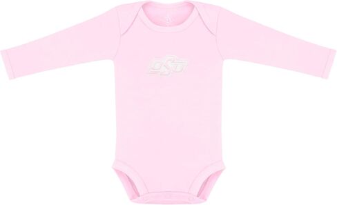 Creative Knitwear College Baby Infant Long Sleeve Bodysuit - Team Logo, Multiple Colors, Unisex (0-9 Months) in Saudi Arabia