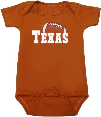 100 ٪ شعار القطن bodysuit و chalk art babysuit لعشاق تكساس - 2 عبوة in Saudi Arabia