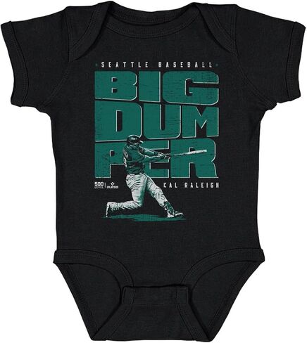500 LEVEL Cal Raleigh Seattle Big Dumper One-Piece Infant Bodysuit in Saudi Arabia