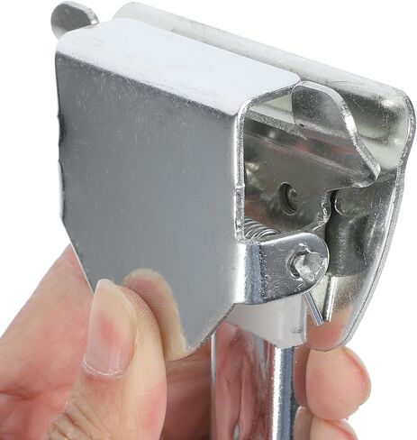 Garneck Mop Handle Clip استبدال - الفولاذ المقاوم للصدأ - الفضة - 6.22 × 2.95 × 0.98 بوصة - مقابض MOP - الاستخدام المنزلي والتجاري in Saudi Arabia