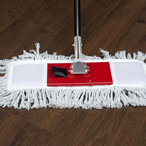 Garneck Mop Handle Clip استبدال - الفولاذ المقاوم للصدأ - الفضة - 6.22 × 2.95 × 0.98 بوصة - مقابض MOP - الاستخدام المنزلي والتجاري in Saudi Arabia