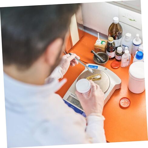 AmoSfun 12pcs Lab قياس ملعقة أخذ عينات من الفولاذ المقاوم للصدأ للملعقة لفصل الأبحاث الجامعية in Saudi Arabia
