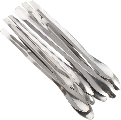 4-Piece Stainless Steel Measuring Scoop Set for Laboratory Use Precision Sampling Spoon Sturdy Measuring Tools for Experiments in Saudi Arabia