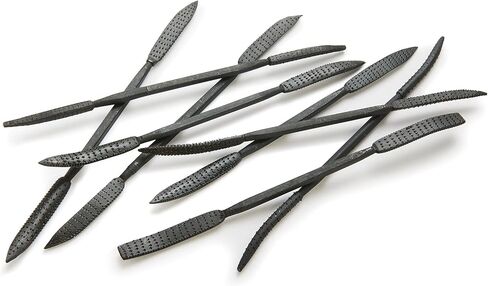 Woodriver Large Riffler Rasp Set - Coarse - 8-Piece in Saudi Arabia