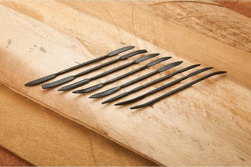Woodriver Large Riffler Rasp Set - Coarse - 8-Piece in Saudi Arabia