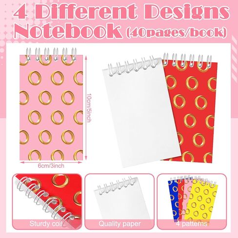 Saypacck 24 Pack Witch and Princess Mine Mini Spiral Notebooks 3 × 5 بوصة ، 50 صفحة لكل منهما ، Final and Green Spiral Goodie Bag Stuffers Princess for Witch موضوع عيد ميلاد اللوازم in Saudi Arabia