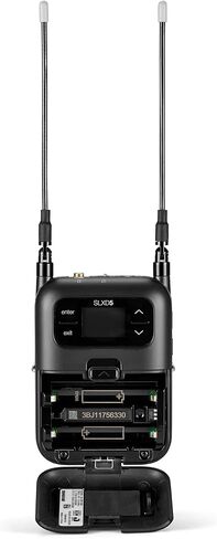 Shure SLXD35 المحمولة نظام الإضافات اللاسلكية الرقمية المحمولة مع جهاز إرسال سداد SLXD3 ومستقبل SLXD5 أحادي القناة | G58 Band (SLXD35-G58) in Saudi Arabia