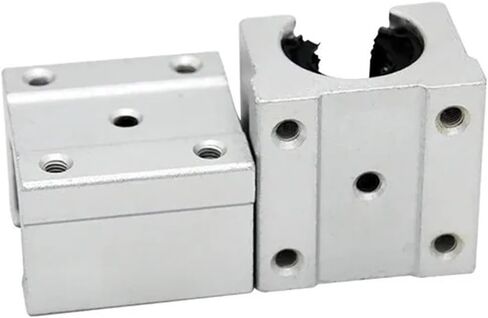 2pcs SBR10 SBR12 SBR16 SBR20 SBR25 Linear Guide SBR-UU Slider Bracket Suitable for CNC Parts XYZ Axis 3D Router(2SBR20 4UU,300mm) in Saudi Arabia