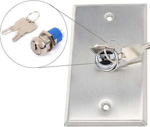 JK215 Electric Car Power Key Lock 19mm Hole Size Sightseeing Keyswitch with SPDT ON-Off Position 1Pcs in Saudi Arabia