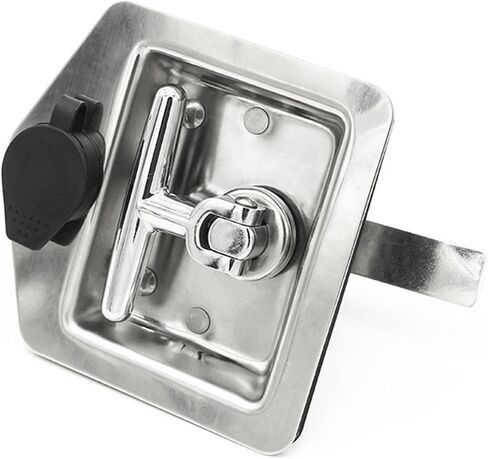 Heavy Duty Vehicle Folding Compression Latch Lock Stainless Steel Trailer Handle Paddle Panel RV 1Pcs in Saudi Arabia