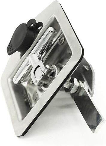 Heavy Duty Vehicle Folding Compression Latch Lock Stainless Steel Trailer Handle Paddle Panel RV 1Pcs in Saudi Arabia
