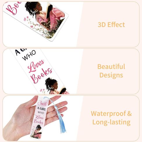 UV DTF Bookmark Wraps - 24 Sheets Boho Acrylic Bookmark Blanks Sticker, Rainbow UV DTF Transfer Stickers, Bee Butterfly Cactus Design for Bookworm DIY Project in Saudi Arabia
