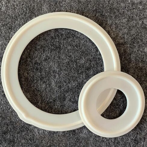 2PCS DN10 -DN200 DIN Standard 3/4 "1.5" 2 "-8" TRI Clamp PTFE Seanitary Seal Gasket Brew (DN40) in Kuwait