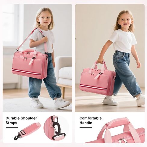 DJ Controller Case Soft Pated Carriyng Bage متوافق مع DDJ 200 / FLX2 / WEGO3 / AKAI MK3 / MASCHINE MIKRO MK3 / DJ Control INPULSE 200 / Starlight / Party Mix 2 / DJ2GO2 Touch (Pink) in Saudi Arabia