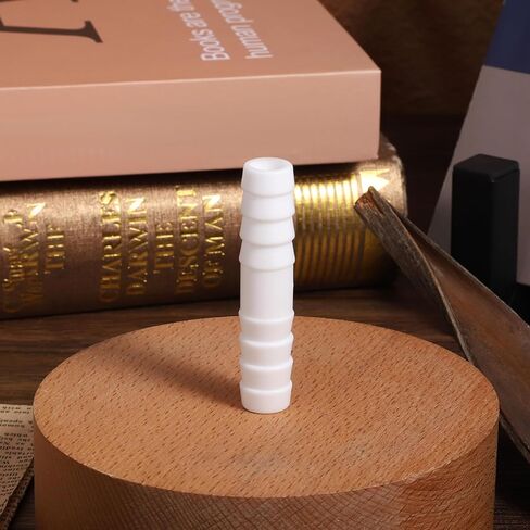 6 PCS خرطوم البلاستيك تركيب بارب ، 1/2 "× 1/2" موصلات أنابيب أبيض شبكية شائكة محول الاتحاد in Kuwait