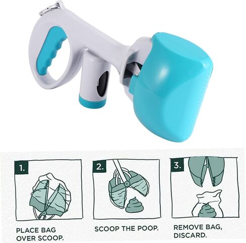 Toyandona Protable Pet Pooper Scooper Long Monter in Saudi Arabia