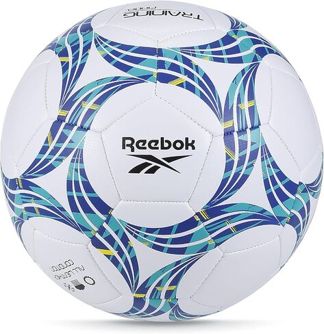 Reebok - Premium Soccer Ball, Advanced Build for Control & Durability, Size 5 in Saudi Arabia