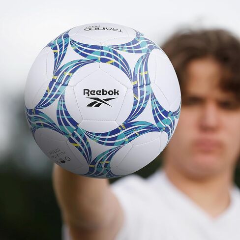 Reebok - Premium Soccer Ball, Advanced Build for Control & Durability, Size 5 in Saudi Arabia