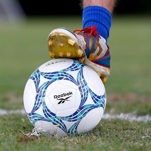 Reebok - Premium Soccer Ball, Advanced Build for Control & Durability, Size 5 in Saudi Arabia