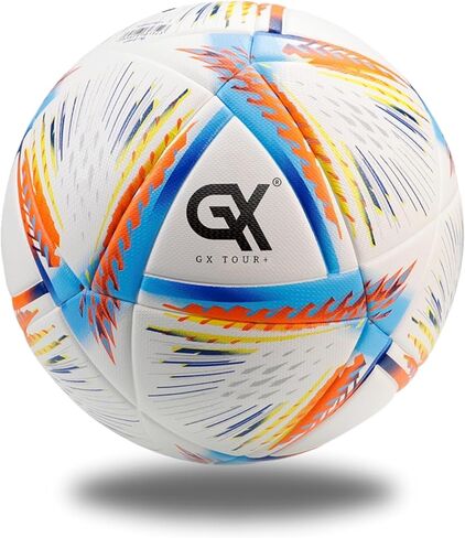 Thermo Bonded Polyurethane Soccer Ball Size 5 – Professional Grade PU Material, USA Quality Outdoor Sports, Premium Size 5 Soccer Ball for Training & Competitive Matches in Kuwait