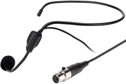 PressiaMini XLR 3 Pins TA3F Plug Professional Head Wear Mic l Mini XLR Headset Mic 18×15×3 Mini XLR 3 Pins Ta3F Plug Professional Head Wear Mic Headset Microphone in Saudi Arabia